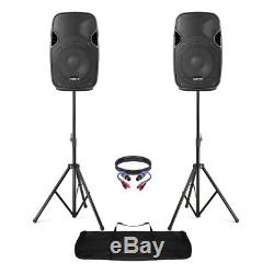 Skytec Lightweight Height Adjustable Black Speaker Stand DJ Disco Party Studi... 