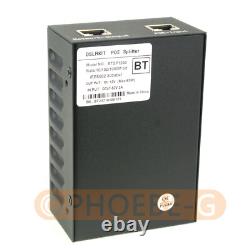 12V 65Watt 802.3bt Active PoE Splitter Gigabit Ultra PoE++ 4-Pair 1000Mbp 5.5A