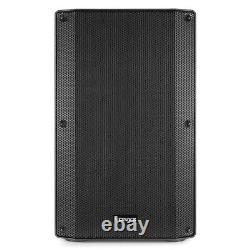 15 Active DJ PA Speakers with Bluetooth, USB, 1000W Powered Pair Vonyx VSA150S
