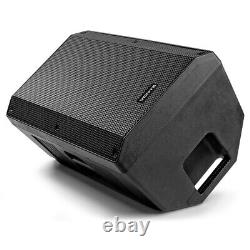 15 Active DJ PA Speakers with Bluetooth, USB, 1000W Powered Pair Vonyx VSA150S