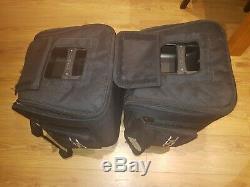 1 pair QSC K10 Active PA speakers plus carry/tote bags and power leads