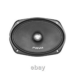 2X 69MR500-4 Bullet Midrange 6x9 Speakers 500 Watts Program Power, 4 Ohm High