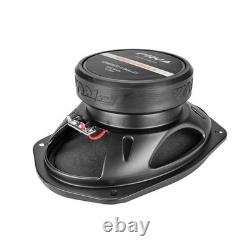 2X 69MR500-4 Bullet Midrange 6x9 Speakers 500 Watts Program Power, 4 Ohm High