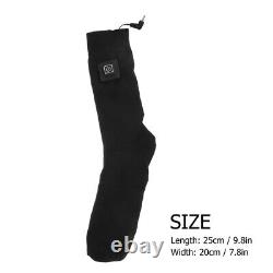 2 Pairs Electric Warm Socks Battery Powered for Outdoor Activities