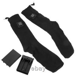 2 Pairs Electric Warm Socks Battery Powered for Outdoor Activities