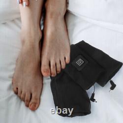 2 Pairs Electric Warm Socks Battery Powered for Outdoor Activities