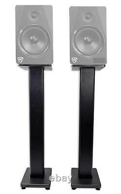 2 Presonus Eris E5 5.25 Active Powered Pro Studio Monitors+Pair of Stands