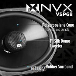 2-Way Coaxial Car Speakers with 600W Power Unmatched Listening Experience