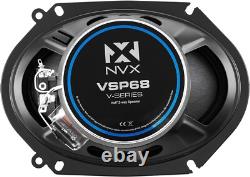2-Way Coaxial Car Speakers with 600W Power Unmatched Listening Experience