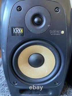 2 X KRK VXT 8 Powered Studio Monitor (pair)