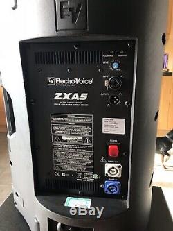 2 X (pair Of)Ev Zxa5-90 Powered Speakers 1250 Watts Per Side