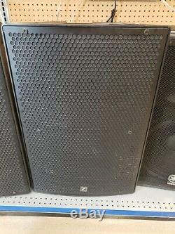 2 Yorkville PS15P 1400 watts Powered 15 two Way Loud Speaker Pair