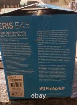 2 (pair) of PreSonus Eris E4.5 4.5 inch high Powered Studio Monitors NIB