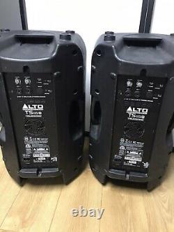 2 x Alto Professional TS115 A Truesonic Active Powered Speakers Pair Pre Owned