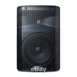 2 x Alto TX208 8 600W Active PA DJ Disco Powered Speaker PAIR with 6m Leads UK