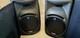 2 x MACKIE SRM450 v1 SPEAKERS w Soft Cases And Stands (power cables not inc.)