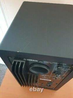 2 x Yamaha HS7 Powered Studio Monitor Speakers Black Pair