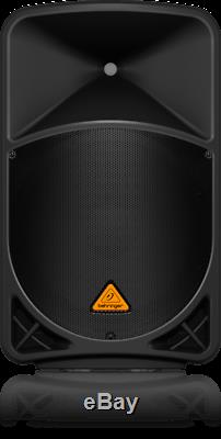 2x Behringer B115W 15 2-Way Wireless Powered Speakers 1000 Watts + Stands PAIR