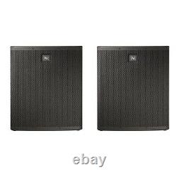 2x Electro-Voice ELX118P 1400W Active PA Subwoofers 118P Disco DJ EV Subs PAIR