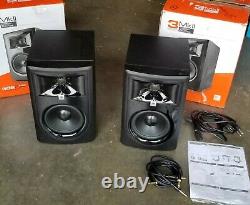 2x JBL 306P MkII Active Speaker Pair Powered Studio Monitor PROAUDIOSTAR