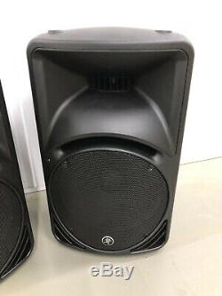 2x Mackie SRM 450 V3 Powered Active Speakers PA DJ 1000W Pair Hardly Used