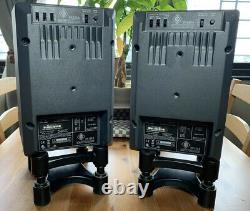 2x Neumann KH120A Active Speaker Pair Powered Studio Monitors with 2 isoACOUSTICS