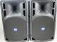 2x PAIR RCF ART 315-A 800W Active Two-Way Powered 15 PA Speaker DJ Band With Case