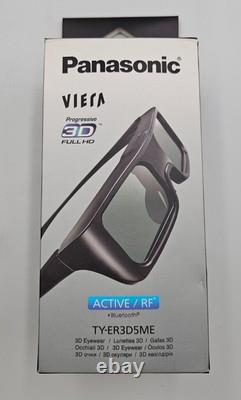 2x Pairs of Panasonic Viera Progressive 3D Glasses TY-ER3D5ME New #1055