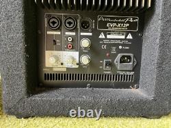 2x Wharfdale pro EVP-X12P 300W Powered speaker cab pair