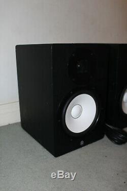 2x Yamaha HS8 8 Powered Studio Monitor Speakers Black (PAIR) PRE-OWNED