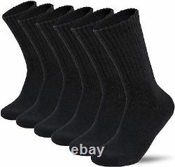 5-100 Dozens Wholesale Lots Mens Solid Sports Cotton Crew Socks P274 Gifts Cheap