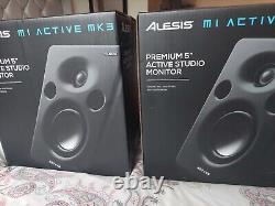 ALESIS M1 Active MK3 Powered 5 Studio / DJ Monitors NEW UNOPENED IN BOX (PAIR)