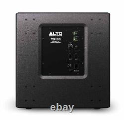 ALTO TS15S Pair of 5000 Watt 15 Inch Powered Subs For TS412 TS415 TS315 THUMP