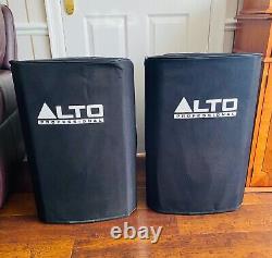 ALTO TS215 1100-WATT 15-INCH 2-WAY Powered Loudspeakers (PAIR) & Speaker Stands