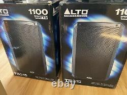 ALTO TS215 2200 Watt PA Pair of Powered Speakers