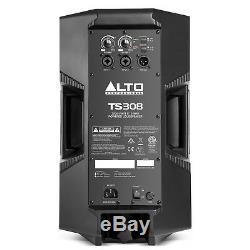 ALTO TS308 Active Powered PA DJ Speakers PAIR 2000 Watts