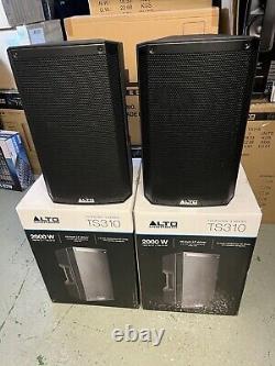 ALTO TS310 Pair Of Active 2000 Watts Each Powered Speakers Boxed