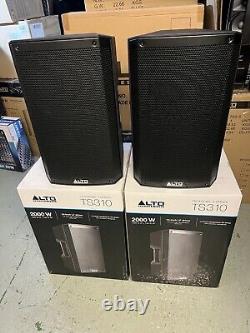 ALTO TS310 Pair Of Active 2000 Watts Each Powered Speakers Boxed