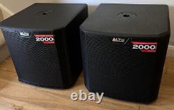 ALTO TS312S 12 Powered Subs Pair 4000Watt For TS312 TS315 SRM450 THUMP 12 etc