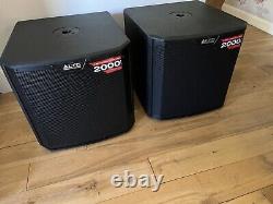 ALTO TS312S 12 Powered Subs Pair 4000Watt For TS312 TS315 SRM450 THUMP 12 etc