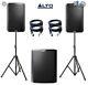 ALTO TS315 Pair Active Speakers And 1 X TS315S Sub 6000 Watt Power PA system