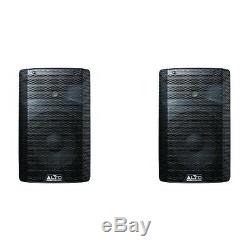 ALTO TX210 Active Powered PA DJ Speakers PAIR new boxed