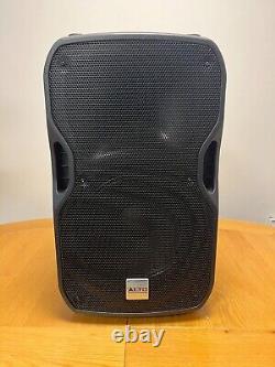 A PAIR OF ALTO PROFESSIONAL TS112 A TRUESONIC 800W POWERED SPEAKER with cases