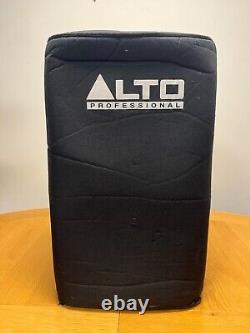 A PAIR OF ALTO PROFESSIONAL TS112 A TRUESONIC 800W POWERED SPEAKER with cases