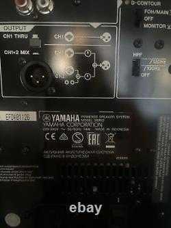 A PAIR OF YAMAHA DBR12 Active PA Speaker 12 Inch 2 Way Powered Loudspeaker