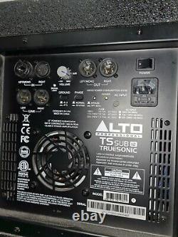 A Pair of Alto TS12 Subsonic 12 Active Powered Subwoofer