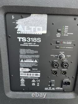 A Pair of Alto TS318S 18in. 2000W Active Powered Subwoofer