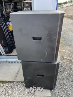 A Pair of Alto TS318S 18in. 2000W Active Powered Subwoofer