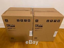 A Pair of NEW JBL 306P MkII Powered 6 inch Two-Way Studio Monitors Matte Black