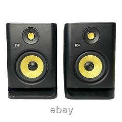 A Pair of Pre-owned KRK Rokit 5 Powered Studio Monitor Black (Pair) no cables